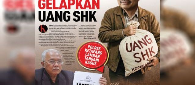 Ketua Koperasi Gelapkan Uang SHK, Polres Ketapang Lamban Tangani Kasus