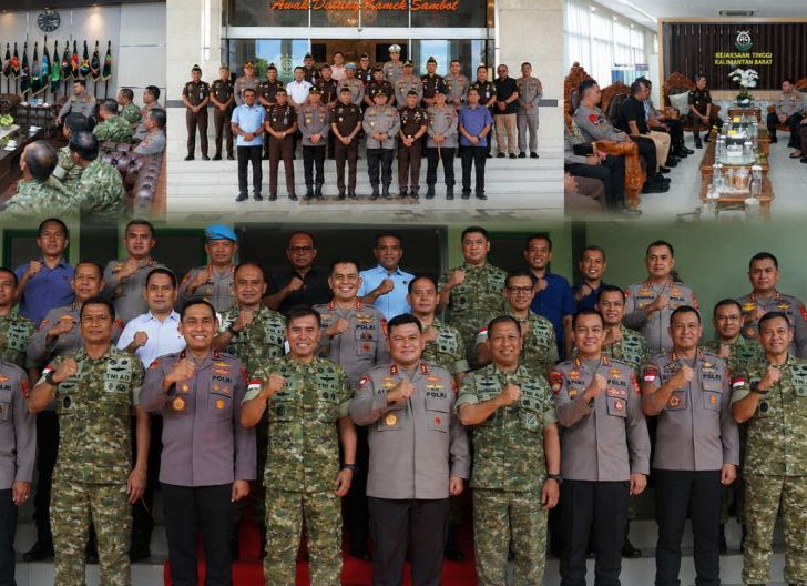 Photo of Perkuat Sinergi, Dansatbrimob Dampingi Kapolda Kalbar Bersama Pejabat Utama Silaturahmi ke Kodam XII/Tpr dan Kejati Kalbar