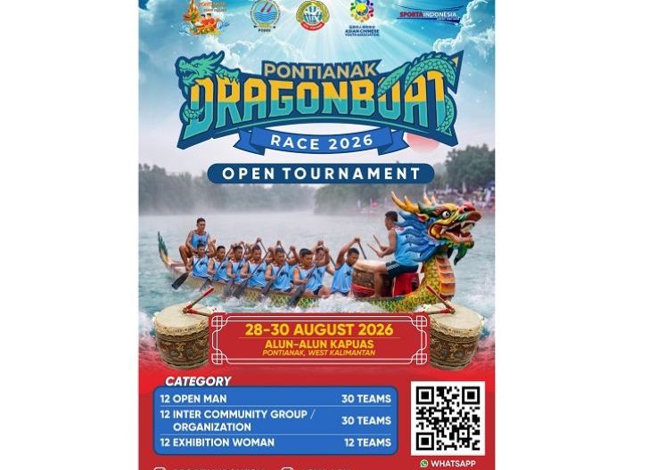 Photo of Pontianak Dragon Boat Race 2026 Siap jadi Magnet Sport Tourism dan Penggerak Ekonomi Kreatif Kalbar, Sporta Indonesia Rancang Event Spektakuler di Sungai Kapuas