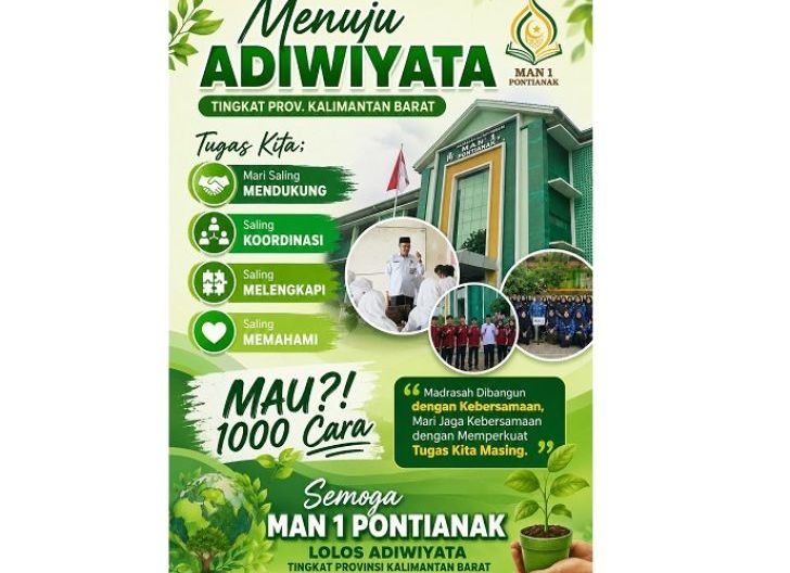 Photo of MAN 1 Pontianak Matangkan Persiapan Hadapi Penilaian Adiwiyata Provinsi Kalimantan Barat 2026