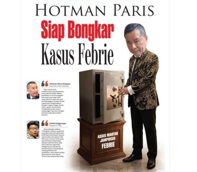 Hotman Paris Siap Bongkar Kasus Febrie, Ada Indikasi Melemahkan Satgas PKH Kejagung RI Bentukan Prabowo