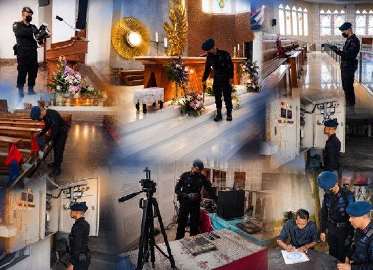 Photo of Pastikan Ibadah Berjalan Aman, Satbrimob Polda Kalbar Sterilisasi Gereja di Pontianak
