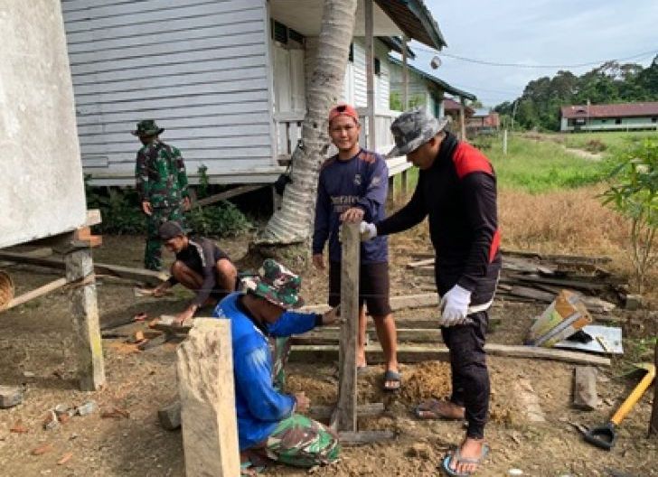 Photo of Satgas TMMD Wujudkan Hunian Aman dan Nyaman bagi Warga