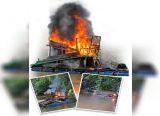 Photo of Fransiskus Taufik Bantah Keras Terlibat PETI, Lanting Tambang Ilegal di Sanggau Dibakar