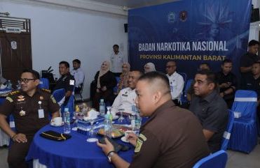 Tegaskan Komitmen Perangi Narkotika, Dirresnarkoba Polda Kalbar Hadiri Peringatan HANI 2026 di Kantor BNNP