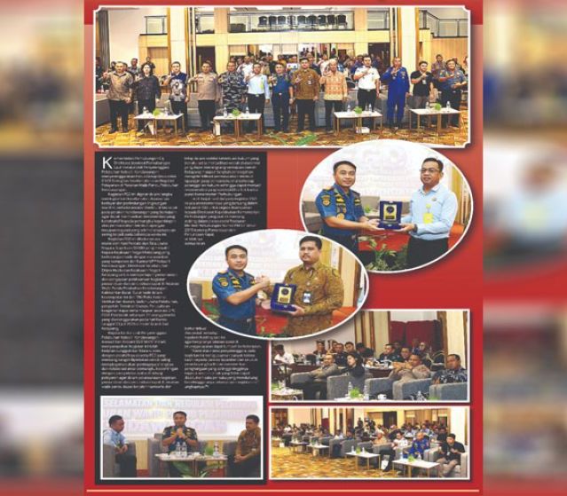 Sinergitas Keselamatan dan Regulasi Pelayanan di Perairan Wajib Pandu Pelabuhan Kendawangan, Syahbandar Kendawangan Sukses Gelar Focus Group Discussion