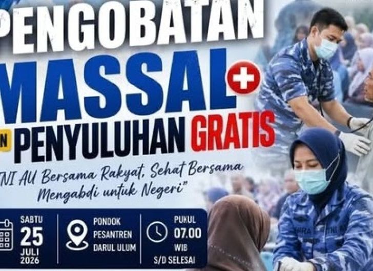 Photo of Wujud Pengabdian TNI AU kepada Masyarakat, Lanud Supadio Gelar Pengobatan Massal Gratis