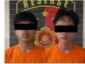 Polisi Singkawang Amankan Dua Terduga Pelaku Pencurian Puluhan Besi Holo