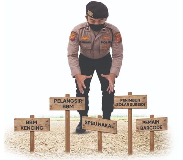 Warga Tunding Polisi “Angin-anginan” Antrean Pertalite di Spbu Mulai Normal, Polda Kalbar Berjanji Tangkap Mafia Solar Subsidi