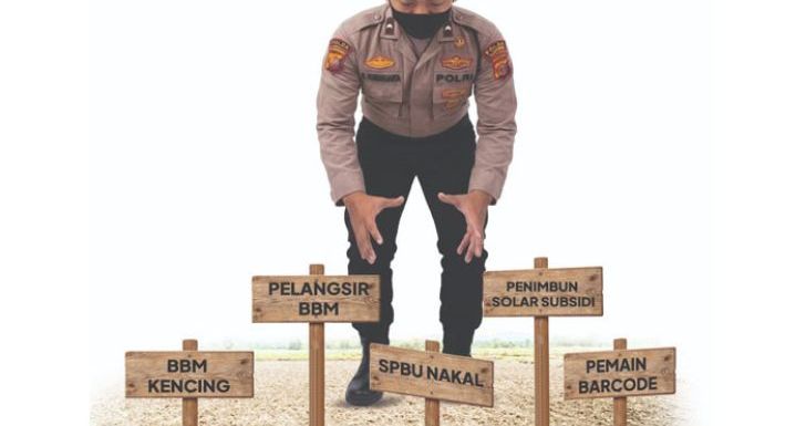 Warga Tunding Polisi “Angin-anginan” Antrean Pertalite di Spbu Mulai Normal, Polda Kalbar Berjanji Tangkap Mafia Solar Subsidi
