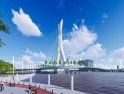 Jembatan Garuda Jadi Kado HUT RI ke-81 bagi Warga Desa Terisolasi