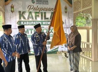 Wabup Juli Lepas Kafilah MTQ ke-34 Tingkat Kalbar