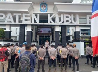 Polres Kubu Raya Buru Pelaku Pembakaran Lahan,  Janji Tegas Proses Hukum