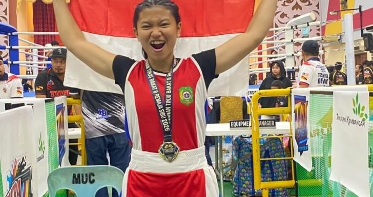 Winda Wahyuni Ukir Sejarah di Malaysia, Sabet Emas dan Gelar Petinju Terbaik Wanita