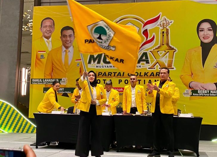 Photo of Bebby Nailufa Kembali Pimpin Golkar Pontianak, Siapkan Strategi Rebut Pemilih Muda