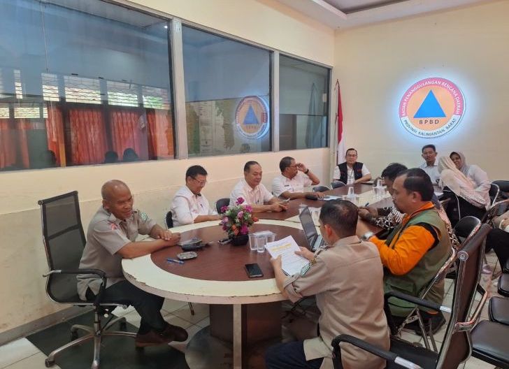 Photo of BPBD Sanggau Ikut Rakor Pencegahan, Perkuat Sinergi Kesiapsiagaan Se-Kalbar
