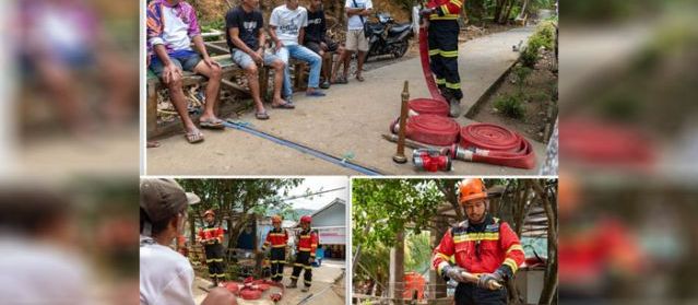 Kawasan Industri Pulau Penebang Perkuat Kesiapsiagaan Masyarakat, Melalui Desa Tangguh Bencana di Pelapis