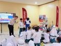 Ribuan Peserta Perayaan Hari Anak Nasional Ikuti Serunya Belajar Tertib Lalu Lintas Bersama AHM saat Belajar Cari Aman