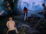 Photo of Respons Cepat Brimob Kalbar Padamkan Karhutla Dekat Permukiman di Kabupaten Kubu Raya