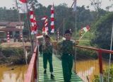 Photo of Jembatan Gantung Garuda Hadir untuk Negeri, Wujud Kepedulian TNI kepada Masyarakat Desa Darit