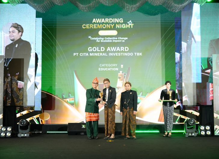 Photo of Tingkatkan Akses dan Kualitas Pendidikan di Air Upas, Cita Mineral Investindo Tbk Raih Penghargaan ISRA 2026