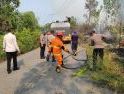 Api Melahap 1,4 Hektare Lahan di Sanggau Permai, Tim Gabungan Bergerak Cepat