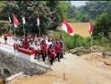 Jembatan Armco Bencal Hadirkan Akses Baru, Bukti Kepedulian TNI untuk Warga Ambarang