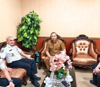 Bupati Terima Audiensi Plt Kalapas Ketapang