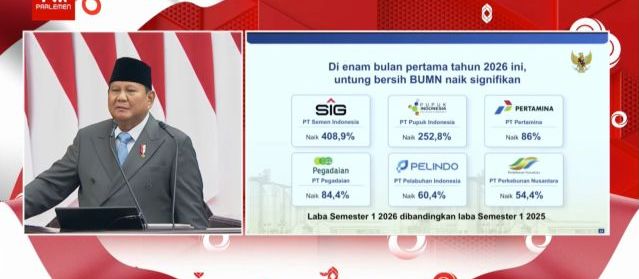 Presiden Prabowo Apresiasi Kinerja Pegadaian dalam Pidato Sidang Tahunan MPR 2026