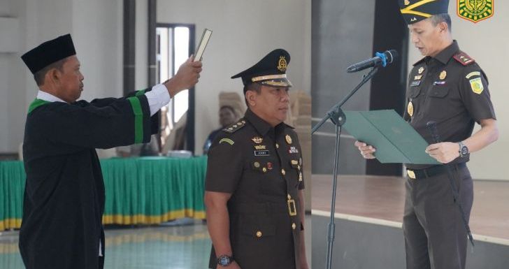 Jemmy Novian Tirayudi Resmi Jabat Aspidsus Kejati Kalbar