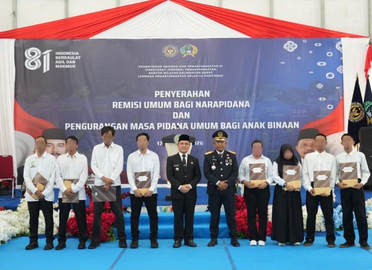 Photo of Remisi HUT RI 163 Napi di Kalbar Langsung Bebas, Gubernur Norsan Beri Modal Usaha