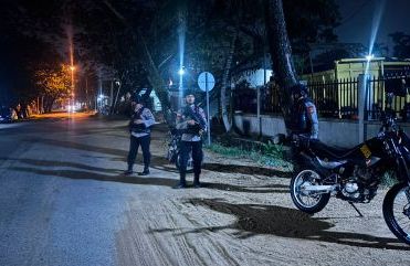 Cegah Kriminalitas dan Jaga Keamanan Warga, Patroli Harkamtibmas Satbrimob Polda Kalbar