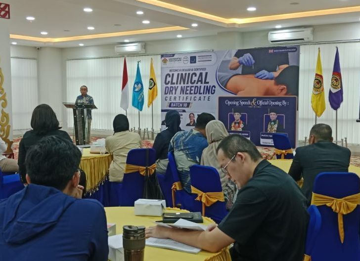 Photo of Dorong Peningkatan Kompetensi Fisioterapis di Kalbar, UPB Gelar Sertifikasi Clinical Dry Needling Internasional
