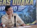 Presiden Prabowo Tinjau Lokasi Karhutla di Kalbar