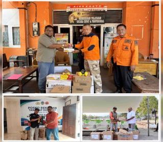 KIPP dan CMI Salurkan Bantuan Masker Gas dan Suplemen, Dukung Penanganan Karhutla di Kayong Utara-Ketapang