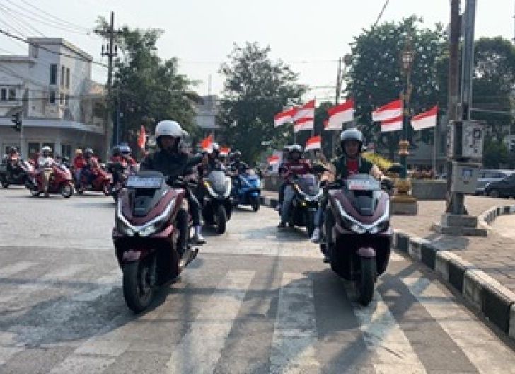Photo of Buktikan Cinta Indonesia, Ribuan Bikers Honda PCX Gelar Konvoi Simpatik Rayakan HUT ke-81 Proklamasi Kemerdekaan RI Tahun 2026