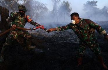 Edi Imbau Warga Perketat Perlindungan Diri, Asap Karhutla Selimuti Pontianak