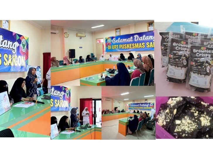 Photo of Cegah Anemia Ibu Hamil, Dosen Kebidanan Poltekkes Hadirkan Brownies Lemiding dan Jambu Biji di Puskesmas Saigon