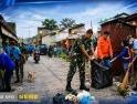 TNI Peduli Sampah, Lanud Supadio Bersama Instansi Kubu Raya Jaga Kebersihan Lingkungan