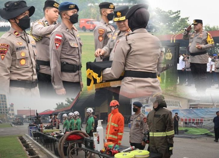 Photo of Kapolda Kalbar Pimpin Apel Gelar Pasukan Operasi Aman Nusa II Karhutla Kapuas-2026