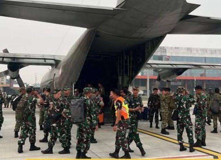 Photo of Danlanud Supadio Sambut Kedatangan Tim Penyuluhan Karhutla