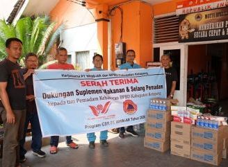 WHW Salurkan Bantuan CSR untuk Karhutla dan Kerahkan Tim Siaga 24 Jam di Kendawangan