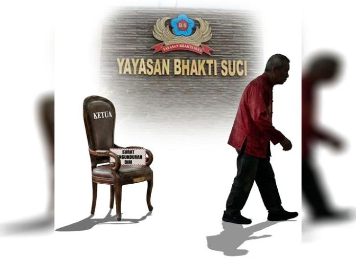 Photo of Simon Soetjipto Mundur dari Ketua Yayasan Bhakti Suci Pontianak, Fokus Pemulihan Kesehatan, Dulu Direbut Sekarang Ditinggalkan