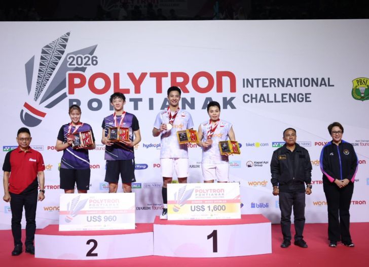 Photo of Wako Edi Kamtono Puji Sukses Polytron Pontianak International Challenge 2026