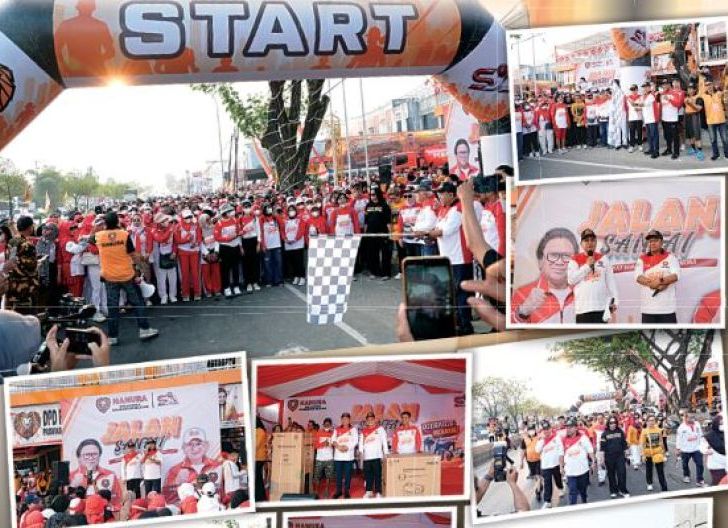 Photo of Jalan Sehat Ribuan Kader Jadi Momentum Konsolidasi Menuju Target Besar, Mesin Politik Disiapkan Menuju 2029