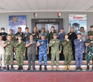 Bahas Penanganan Karhutla di Kalimantan Barat, Danlanud Supadio Sambut Delegasi Jepang