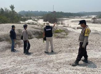 Polres Sanggau Cek Dugaan Tambang Ilegal di Sejotang, Tak Temukan Aktivitas PETI