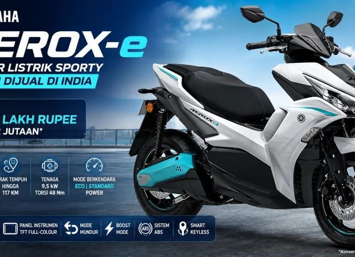 Photo of Yamaha Aerox-e Resmi Dijual, Peluang Masuk Indonesia Masih Terbuka