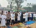 Umat Muslim Singkawang Gelar Sholat Istisqo Memohon Hujan