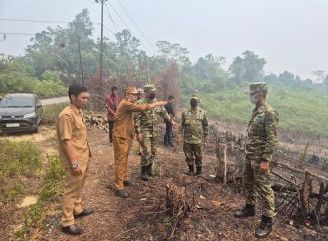 Sinergi Lintas Sektor Jadi Kunci Cegah Karhutla di Landak, Pasis Sesko TNI LVI Perkuat Kajian Berbasis di Lapangan